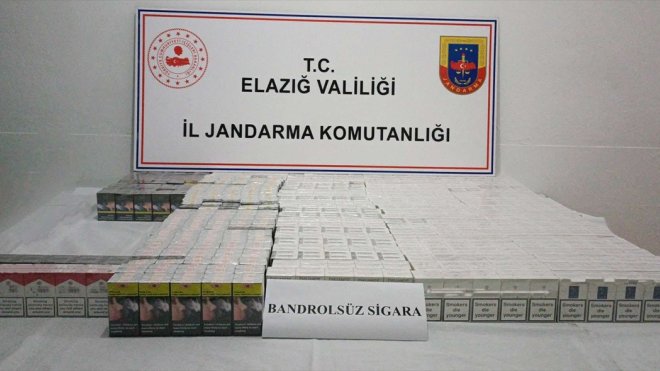 Elazığ'da kaçakçılık operasyonunda bir şüpheli yakalandı