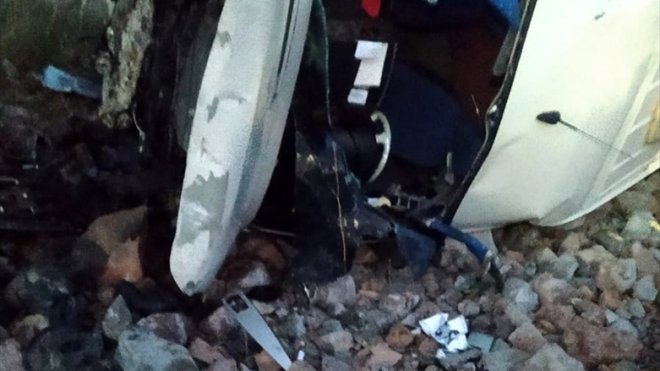 Bitlis'te şarampole devrilen minibüsteki 1 kişi öldü, 11 kişi yaralandı