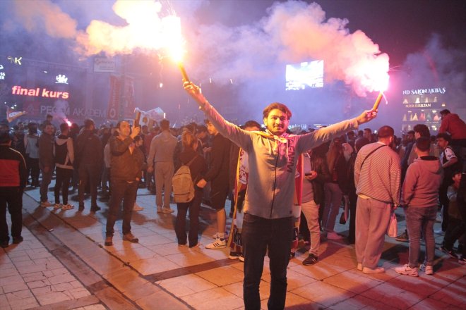 kutlamaları Galatasaray