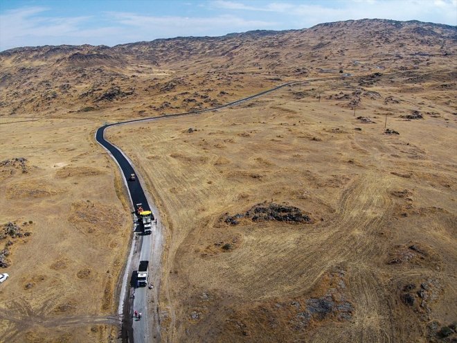 güvenlik yolu Ağrı yapılıyor turizm Dağı