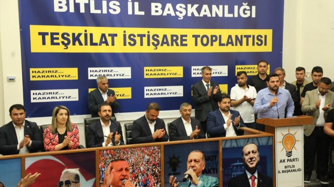 Bitlis'te AK Parti bayramlaşma programı düzenlendi