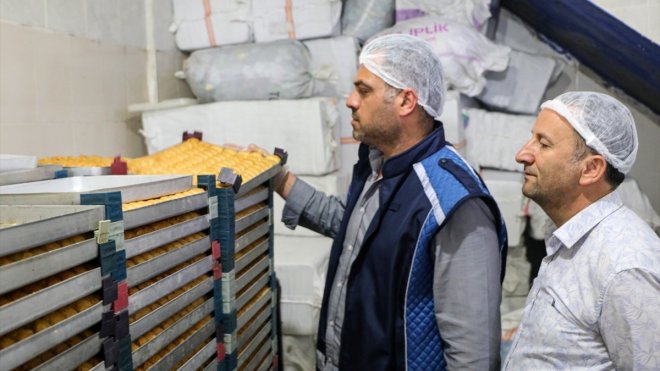 Van'da tatlı imalathaneleri denetlendi