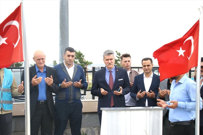 Cumhuriyet etti Başsavcısı Çalış, Ağrı şehitliği ziyaret 2