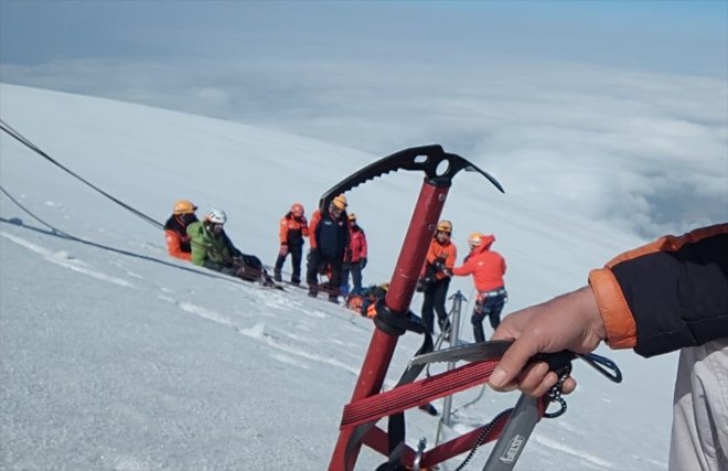 Ağrı ulaşıldı Dağı