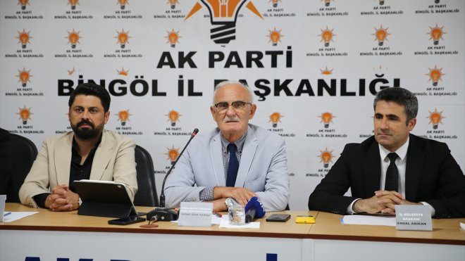 AK Parti Genel Başkan Yardımcısı Yılmaz, Bingöl'de konuştu: