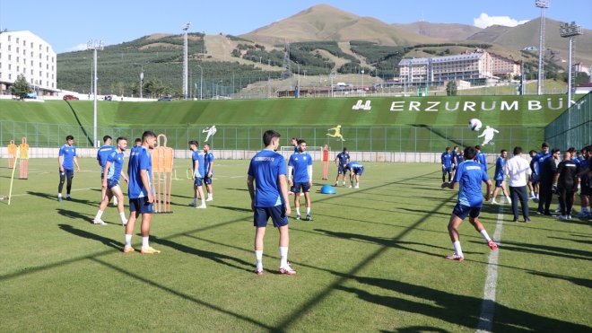 Erzurumspor FK sezon hazırlıklarını sürdürüyor