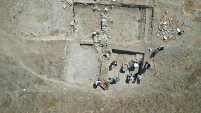 Çavuştepe Kalesi'ndeki kazılarda Urartu yönetici sınıfının izleri araştırılıyor