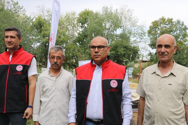 başladı üretilen yükseklerinde tescilli balının hasadı geven Ağrı