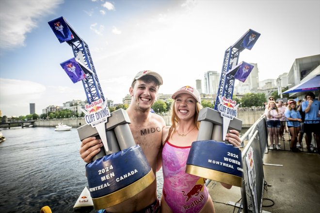 Red Bull Cliff Diving Dünya Serisi Montreal'de düzenlendi