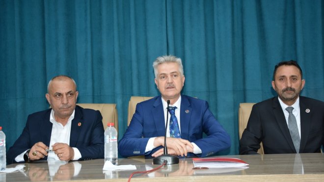 BBP Genel Başkan yardımcıları Eren ve Sayan, Hakkari'de partililerle buluştu