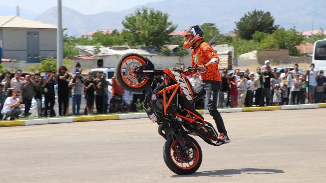 Erzincan 3. Motosiklet Festivali başladı