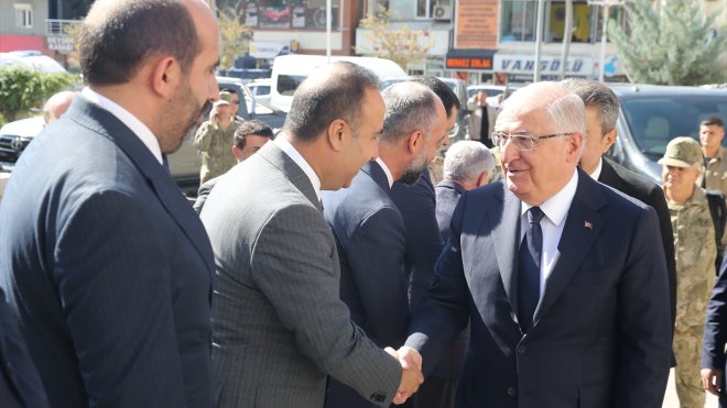 Milli Savunma Bakanı Güler, Hakkari'de konuştu: