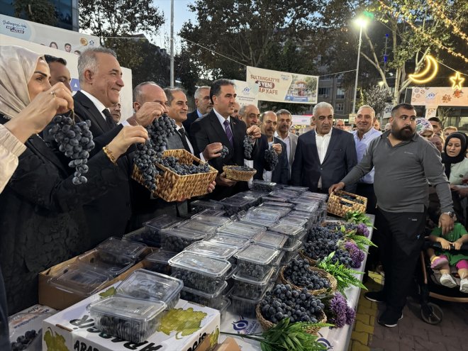 5. Malatya Yöresel Ürün Günleri Üzüm Festivali İstanbul'da başladı