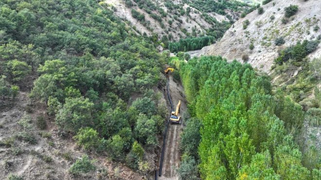 Bingöl'de 'Ilıcalar Mikrohavza Sulamaları' çalışmalarında sona gelindi