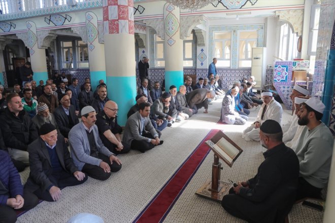 Bingöl'de şehit polis memurları için mevlit okutuldu