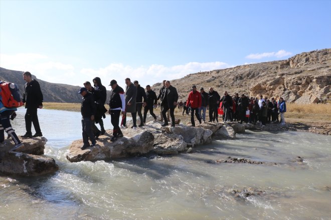 Türkiye Yüzyılı harikası yapıldı yürüyüşü Kanyonu