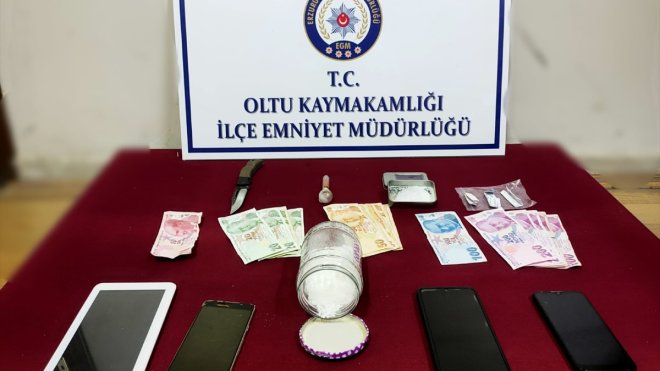 Erzurum'da 117 gram sentetik uyuşturucu ele geçirildi, 1 zanlı tutuklandı