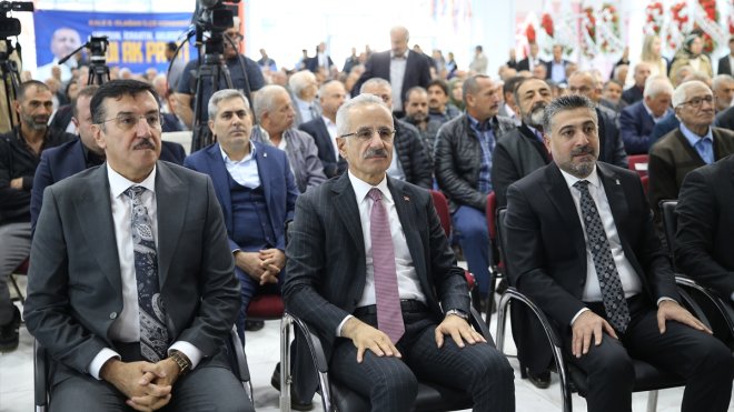 Ulaştırma ve Altyapı Bakanı Uraloğlu, Malatya'da konuştu: