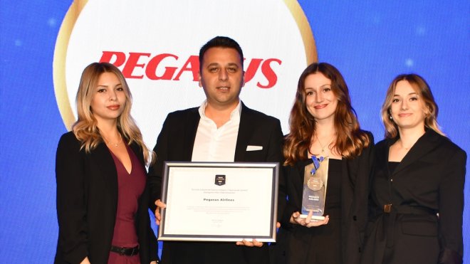 Pegasus, Youth Awards'ta 'gençlerin en çok çalışmak istediği' şirket seçildi