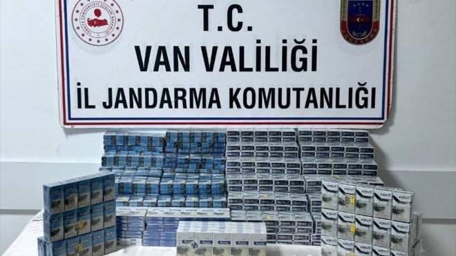 Van'da jandarma ekiplerinin kaçakçılık operasyonlarında 95 şüpheli yakalandı