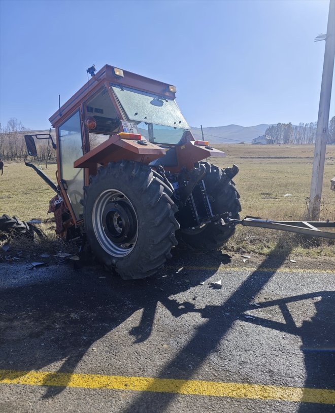 trafik kişi yaralandı 9 Ağrı