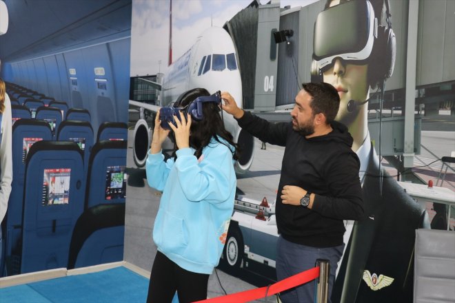 gerçeklikle bölümü sanal hazırlanıyor uçuşa Ağrı