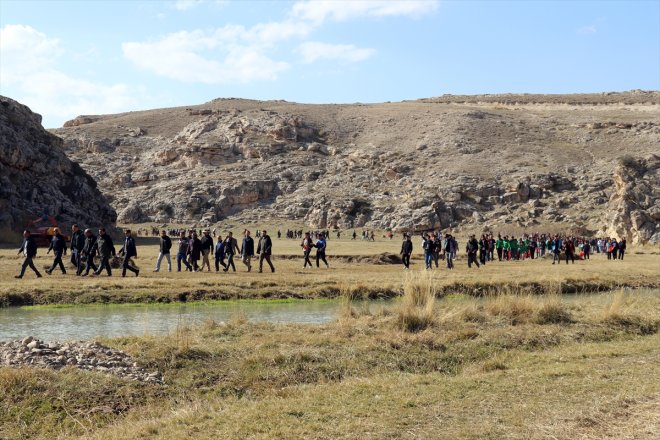 turistlerin ortamının Ağrı