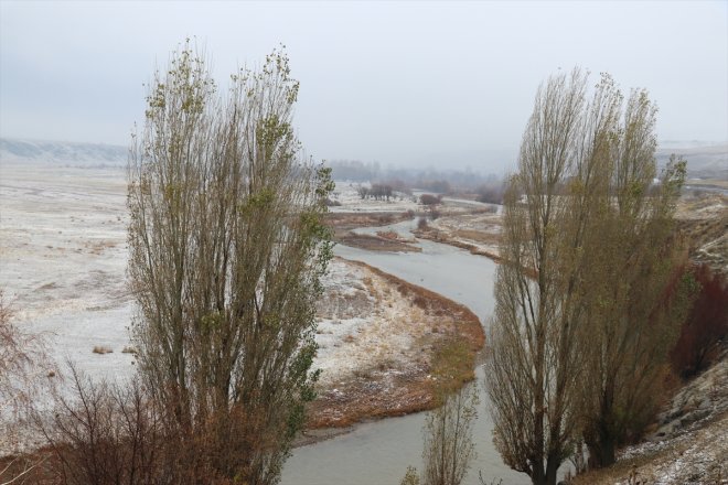 KARS oldu kar etkili Sarıkamış