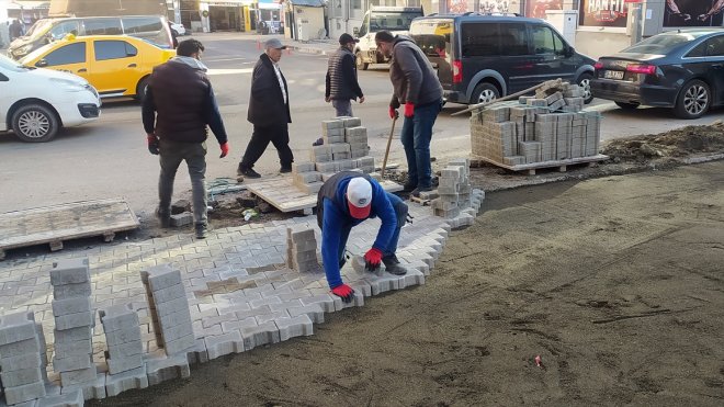 Sarıkamış'ta yollar onarılıyor