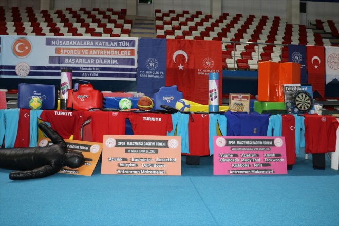 dağıtımı branştaki sporculara Ağrı