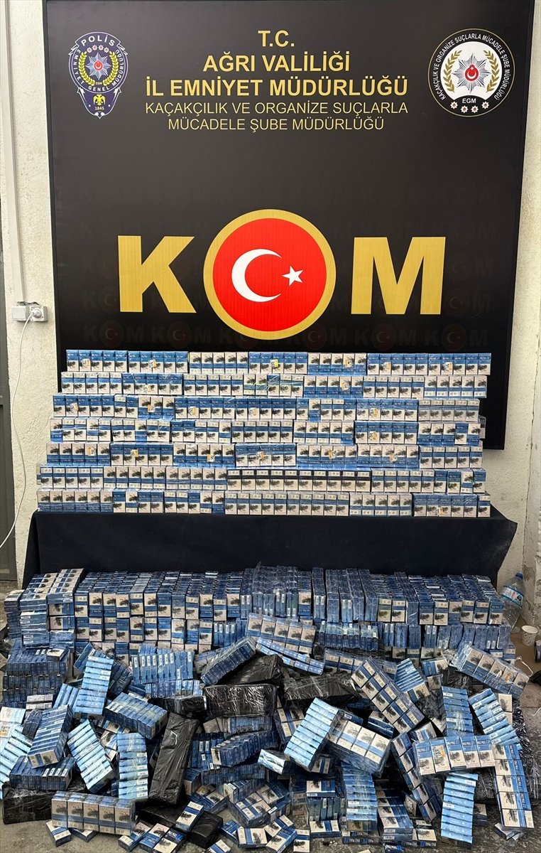 435 paket bin gümrük Ağrı