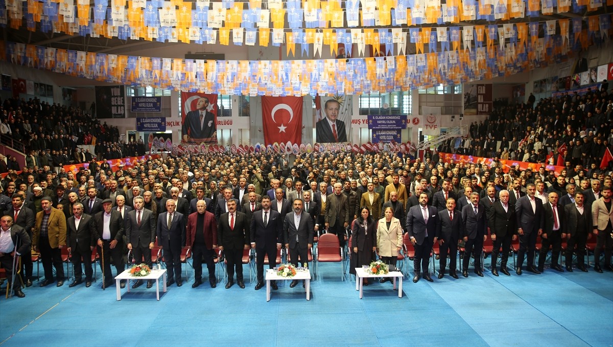 AK Parti Muş 8. Olağan İl Kongresi yapıldı