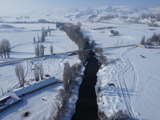 etkili olduğu soğukların geçiyor Erzurum