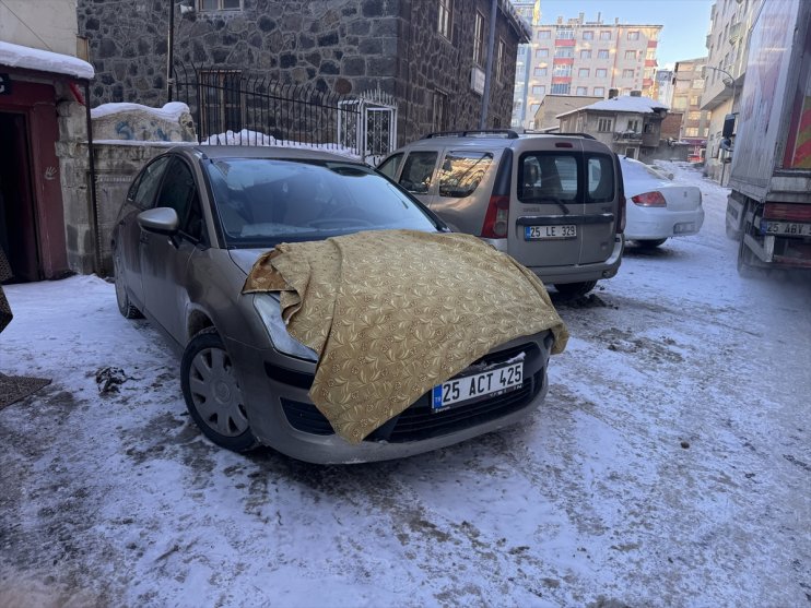 dondurucu soğuk etkili oluyor ve Erzurum, Ardahan Ağrı, Kars