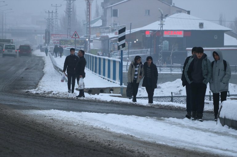 Erzurum, Ağrı, Ardahan ve Kars yeniden beyaza büründü2