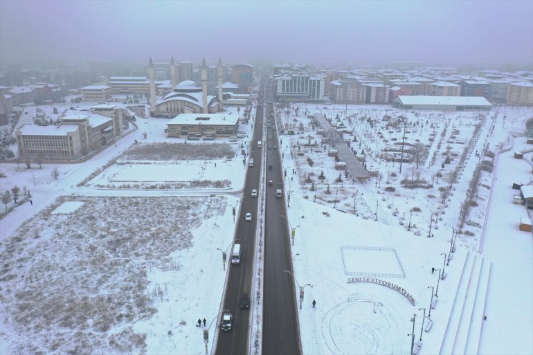 Erzurum, Ağrı, Ardahan ve Kars yeniden beyaza büründü12