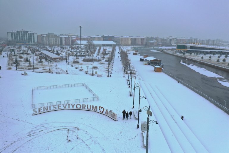 Erzurum, Ağrı, Ardahan ve Kars yeniden beyaza büründü6