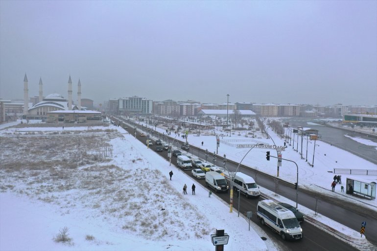 Erzurum, Ağrı, Ardahan ve Kars yeniden beyaza büründü8