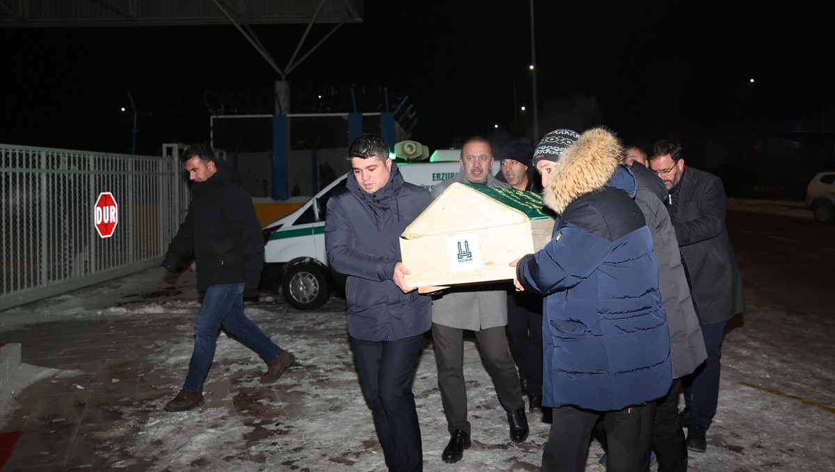 Erzurum'da çığ düşmesi sonucu hayatını kaybeden judocunun cenazesi İstanbul'a gönderildi