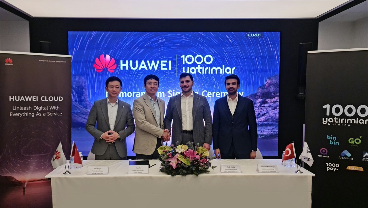 Huawei ve 1000 Yatırımlar Holding arasında stratejik işbirliği