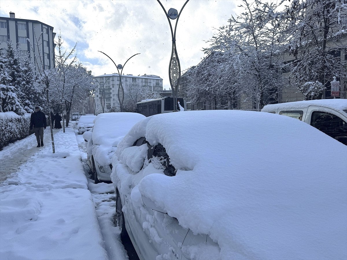 Van ve Bitlis'te 152 yerleşim yerinin yolu kardan kapandı