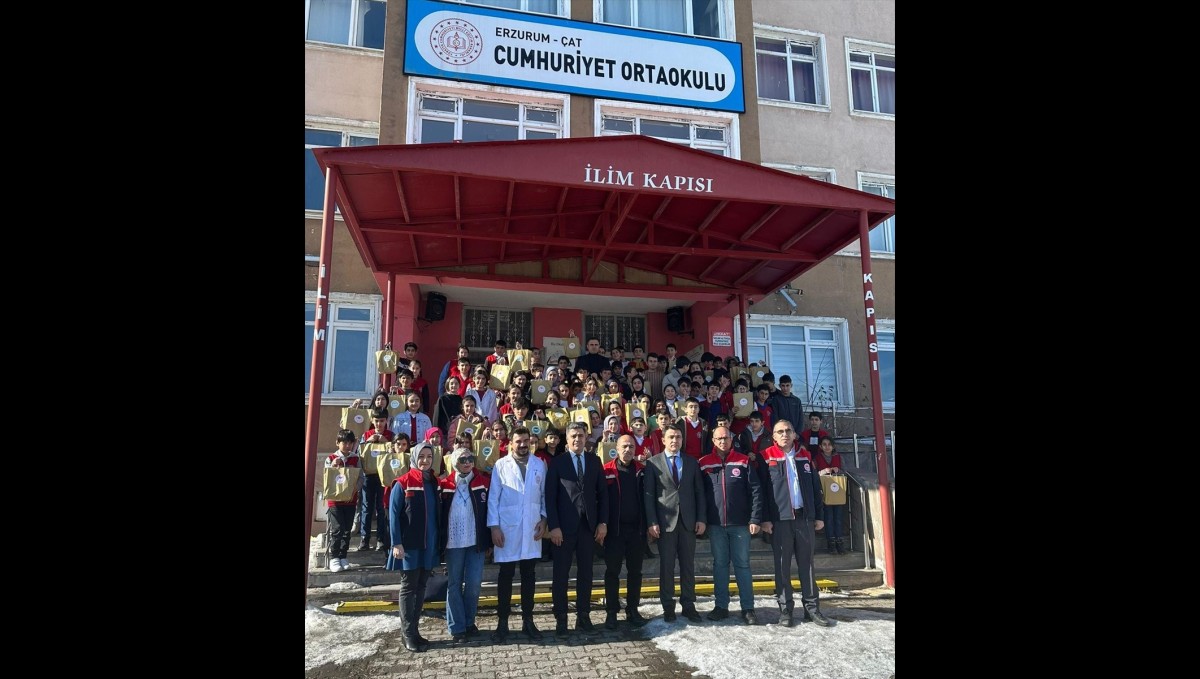 Erzurum'da öğrencilere "Organik Tarım ve İyi Tarım Uygulamaları" eğitimi