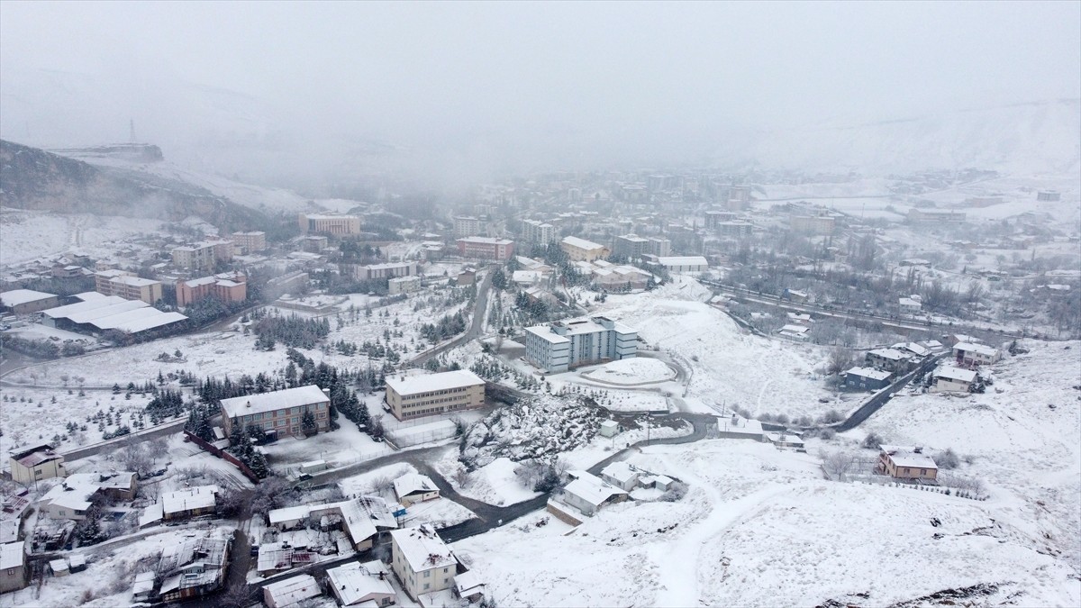 Malatya'da kar etkili oldu