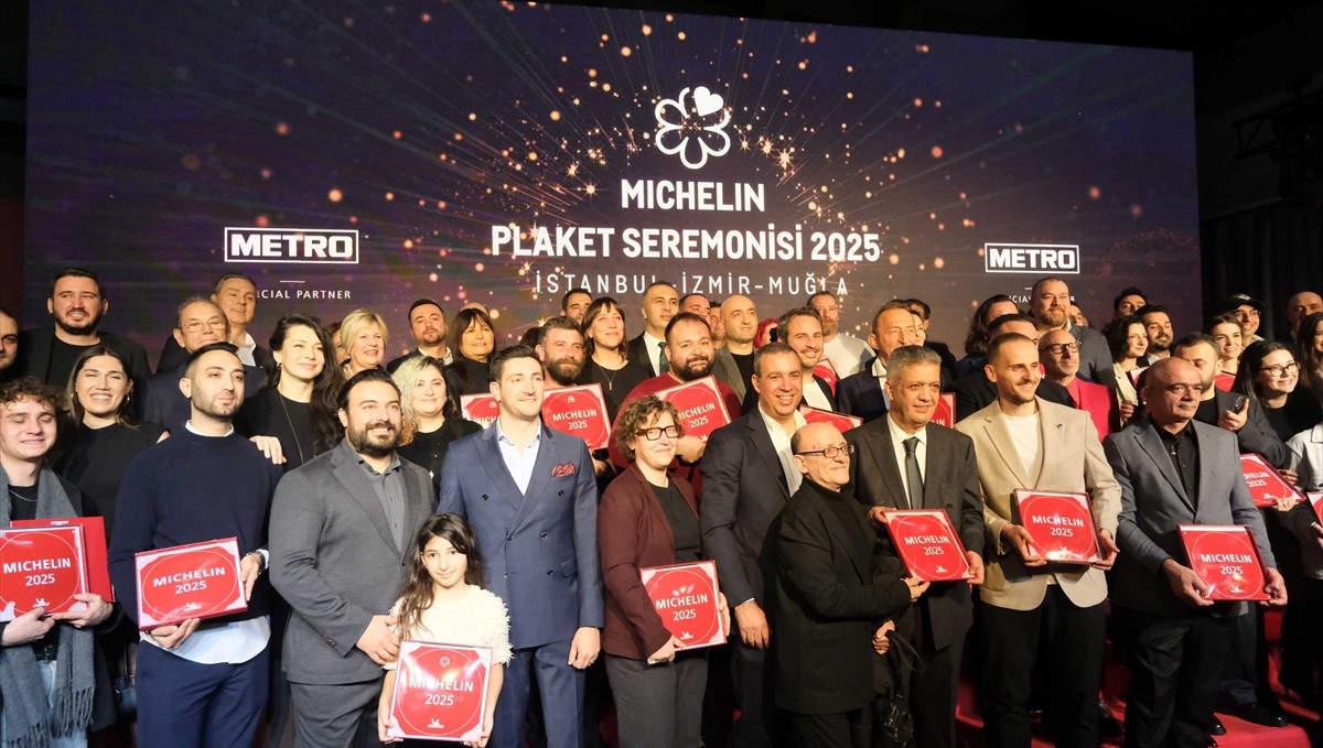 Metro Türkiye, Michelin Rehberi'nin 2025 seçkisindeki 132 restorana plaketlerini teslim etti