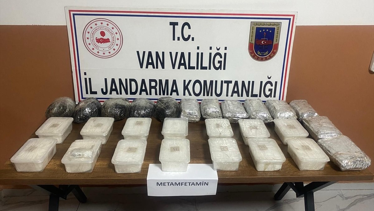 Van'da 21 kilo 310 gram uyuşturucu ele geçirildi