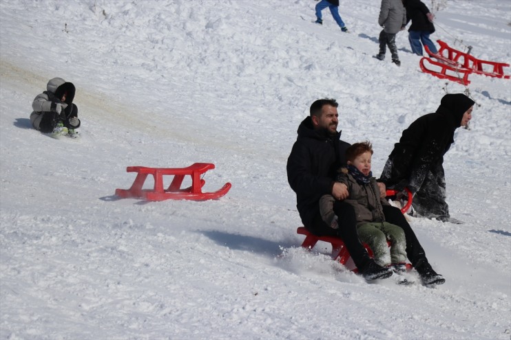 başladı kayak sezonu Ağrı