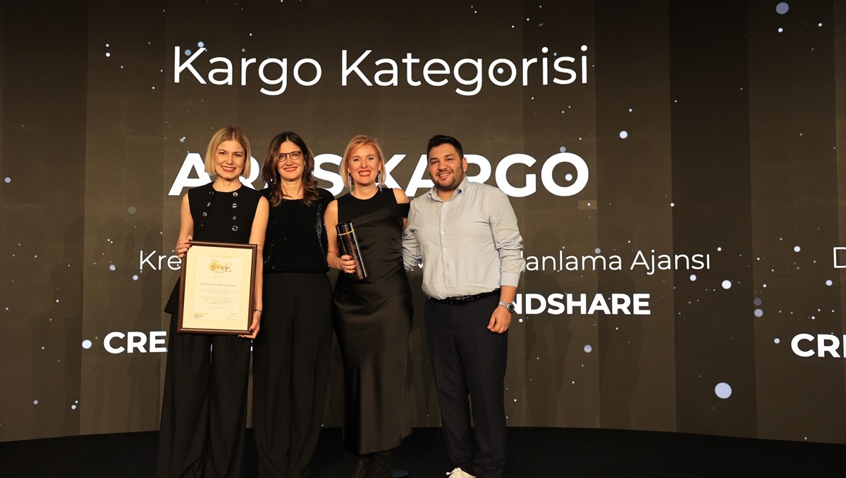 Aras Kargo, The ONE Awards'da dördüncü kez yılın en itibarlısı seçildi