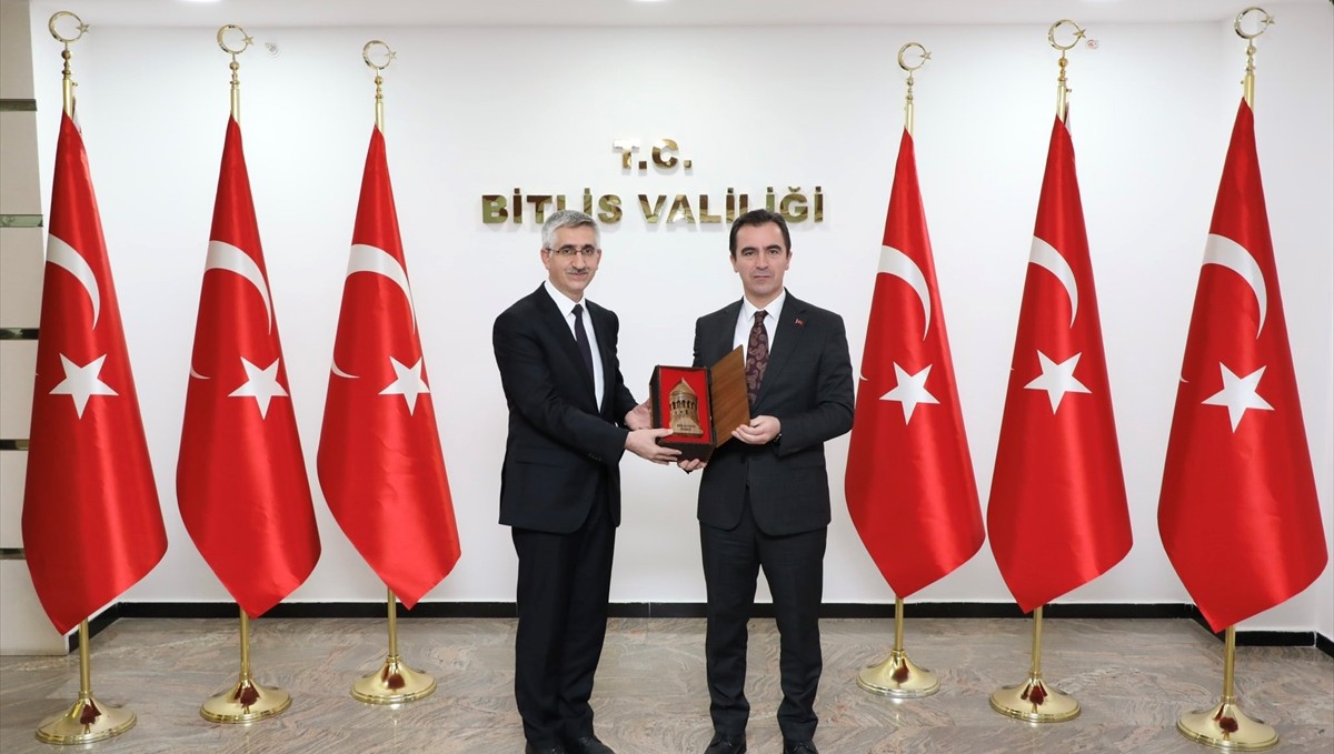 Milli Eğitim Bakan Yardımcısı Yılmaz, Bitlis Valiliğini ziyaret etti