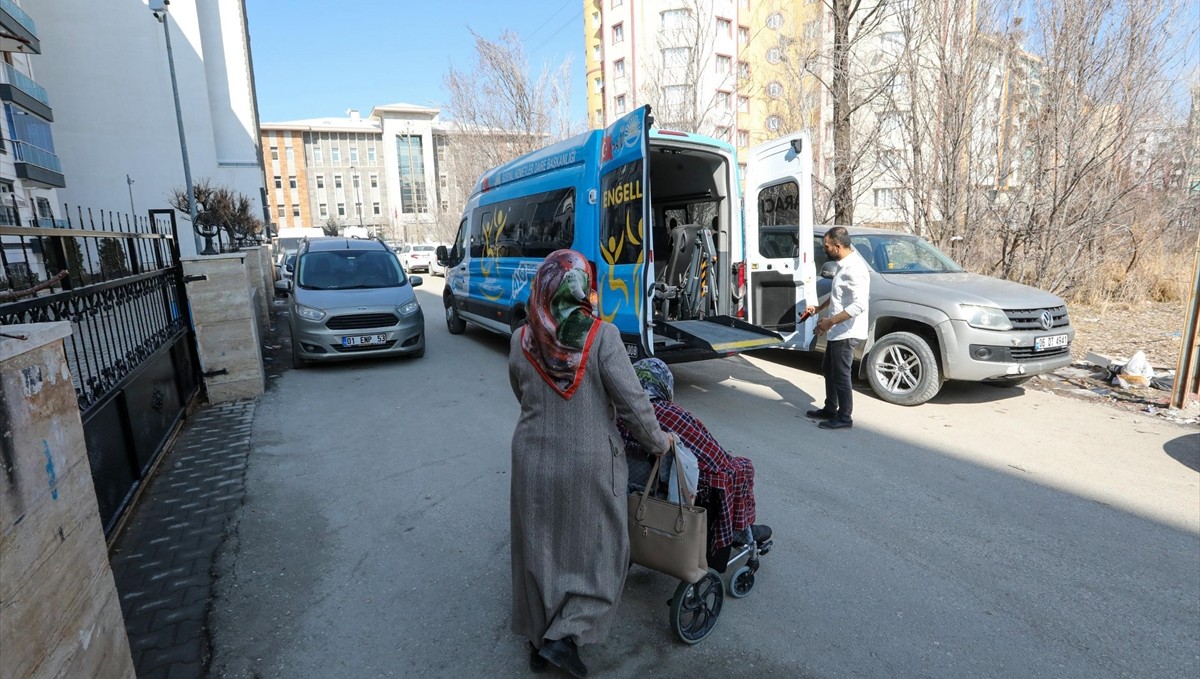 Van'da engellilere ücretsiz ulaşım desteği