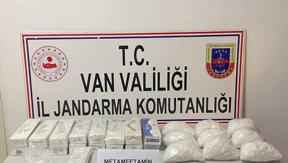 Van'da geçen ay 112 kilo 287 gram uyuşturucu ele geçirildi